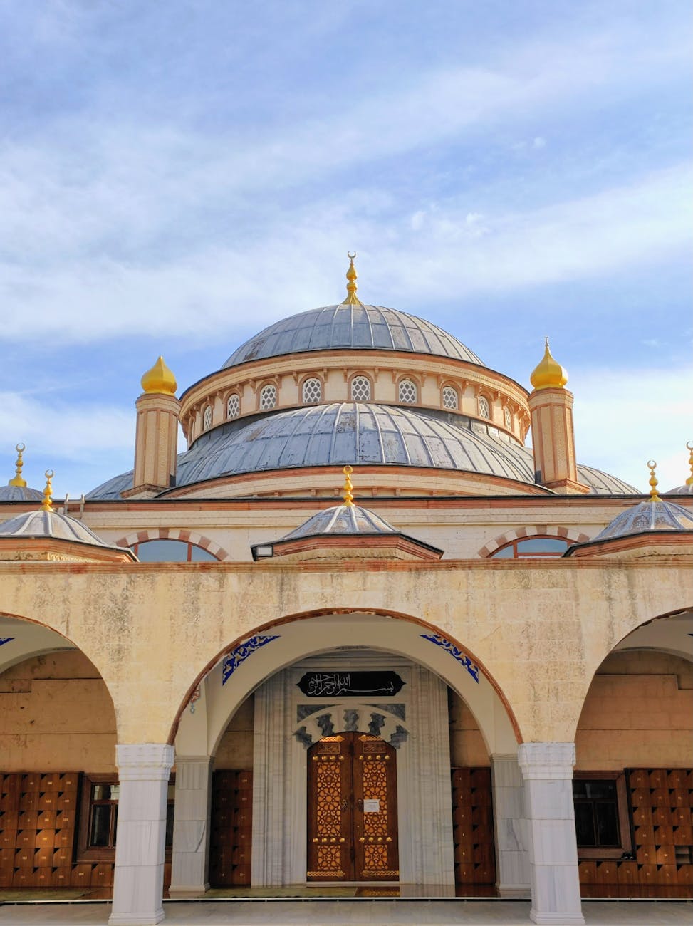 beautiful ottoman style mosque in adiyaman